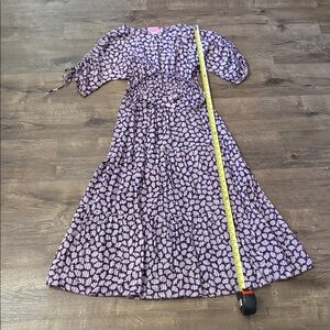 Kate Spade Floral Lavender Patterned Dress Size Small